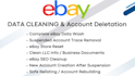do ebay data wash and trace removal