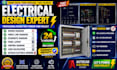 create mep electrical hvac plumbing drawing, and autocad electrical plans
