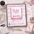 design a savings challenge workbook, money tracker or budget planner