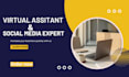 be your virtual assistant, executive VA and social media manager