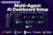 setup openclaw multi agent dashboard hermes sub agents routing obsidian claude