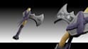 make 3d weapon props stylized