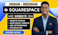 design redesign squarespace website edit update squarespace migrate squarespace