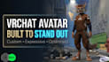 make a custom furry vrchat avatar, fursona model
