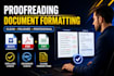 proofread and format your document