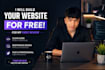 build a website for you  free because of review