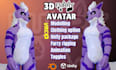 create custom vrchat avatar, furry, vtuber model, nsfw model