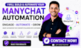 do manychat chatbot instagram dm automation manychat ai and sales
