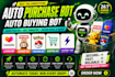do auto purchase bot, auto buying bot, lazada bot, popmart bot, shopping bot