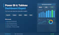 build a professional power bi or tableau dashboard