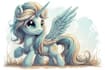 design unique cartoon pony characters