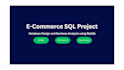design sql database and write business queries