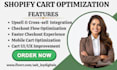 do shopify cart optimization using slide cart drawer sticky add to cart
