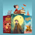 create cartoon book cover