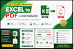 professionally convert excel files to PDF