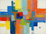 create abstract geometric digital art