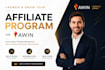 launch and manage your affiliate program on awin