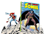 draw comic book and cover