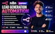 n8n lead generation automation, web scrape job queue make com zapier integration