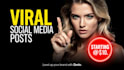 do viral social media posts and ads design