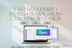 data entry translation canva expert