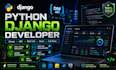build scalable python django backend apis