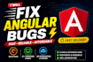 fix angular UI bugs and responsive issues