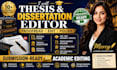 professionally proofread and edit research papers, theses, or dissertations