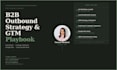 design your GTM strategy and outbound sales system