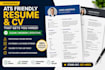 design a professional resume and CV