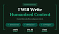 write fully humanized content