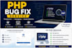 fix PHP bugs, errors and create simple PHP websites
