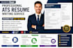 create executive resume CV and linkedin optimization