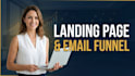 create a high converting landing page and email sequence