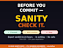 sanity check your IT project document