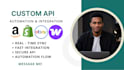 custom API integration and automation solutions rest api
