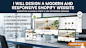 design a modern and responsive shopify website