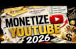 monetize youtube channel and promotion