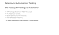 automate your website testing using selenium java testng