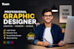 design a creative proffessional logo for your business