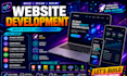 design and develop a professional dynamic website