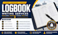 do a journal design and logbook for amazon kdp