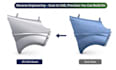 do reverse engineering from 3d scan, stl to step cad model