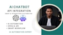 develop ai chatbot and openai API integration solutions