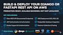 build and deploy your django or fastapi rest API on AWS