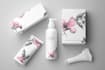 design product packaging box pouch label with mockup