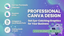 be your professional canva graphic designer