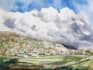create a custom watercolor pet portrait