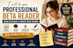 be your professional book reader
