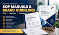 create professional sop manuals and brand guidelines